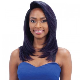 Mayde Beauty 5" Invisible Lace Part Volumized Bang Wig Jenae